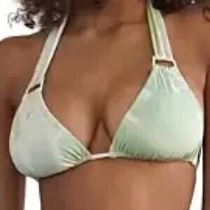 Revel Rey Sorbet Camo Bikini Top Sz S NWT